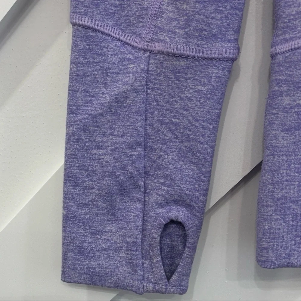 Lululemon In Stride Jacket Size 2 In Heathered Pigment Blue Purple
